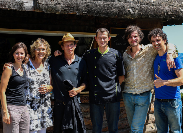 Avec Christophe Miossec, Leander Lyons et Johann Riche